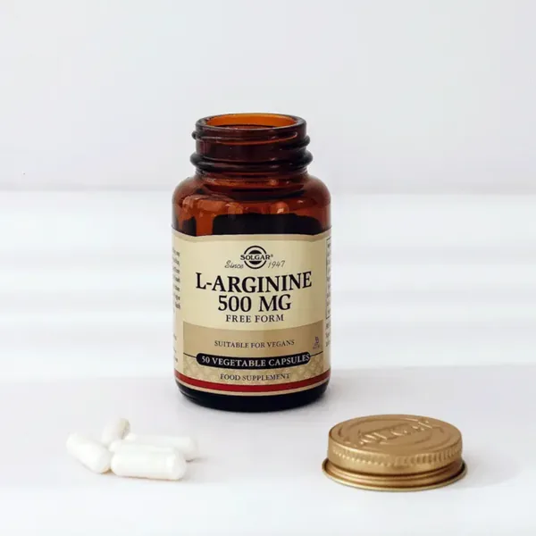 Solgar L-Arginine 500 mg 50 Capsules 3