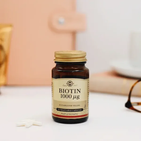 Soutenez votre métabolisme avec Solgar Biotin 1000 mcg 2