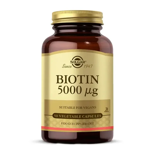 Solgar Biotin 5000 mcg 50 Capsule