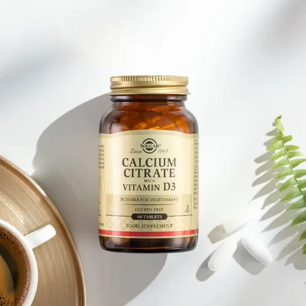 Solgar Calcium Citrate with Vitamin D3 60 Tablet 2