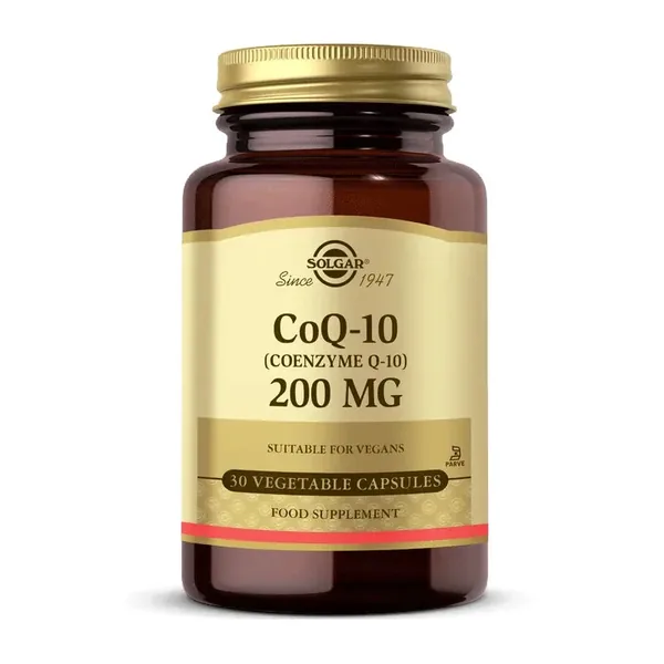 Solgar Coenzyme Q-10 200 mg 30 Capsules