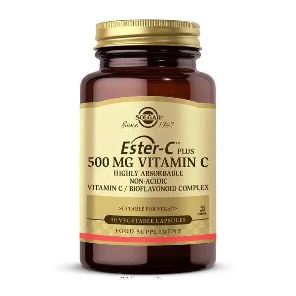 Solgar Ester-C Plus 500 mg 50 Capsule