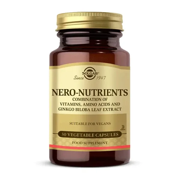 Soutenez votre nutrition avec Solgar Nero Nutrients