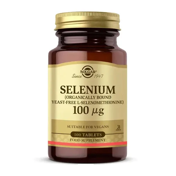 Solgar سولجار سيلينيوم 100 ميكروغرام 100 قرص