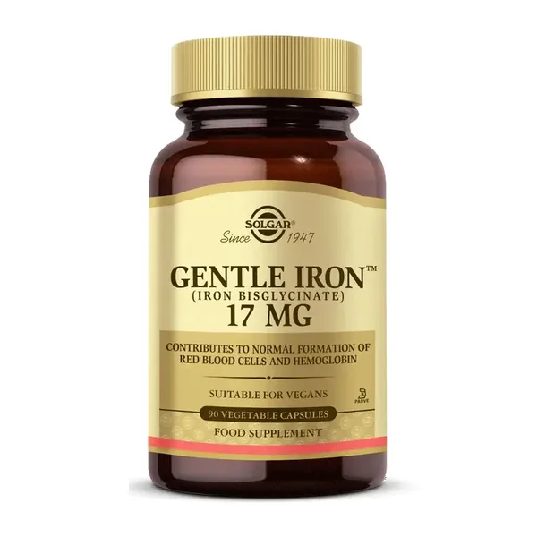 Solgar Gentle Iron 17 mg 90 Capsule