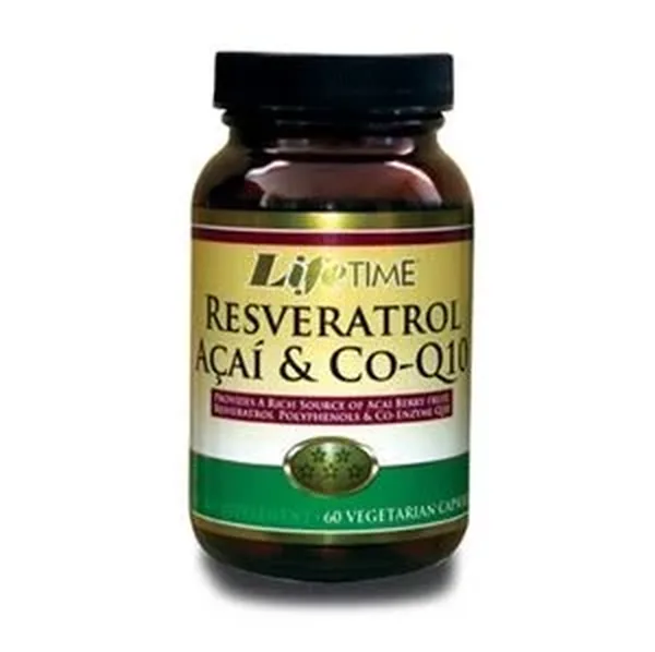 Lifetime Q-Resveratrol&Acai&Coq10 60 Capsules