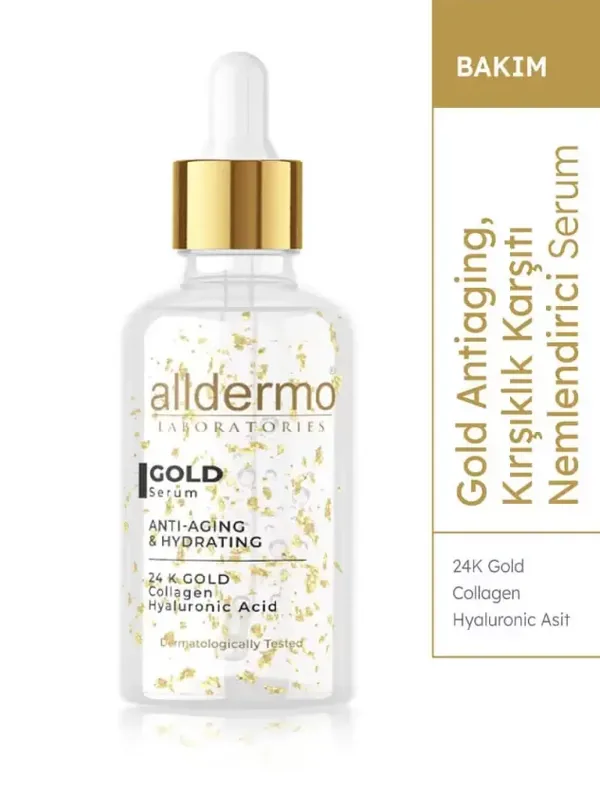 Alldermo Anti-wrinkle and Moisturizing Gold Serum 30 ml 2