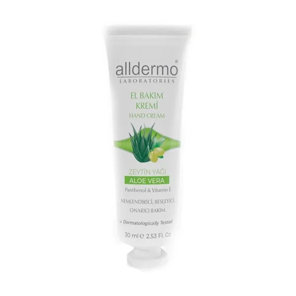 Hydratez & Adoucissez : Crème Mains Alldermo Olive & Aloe Ve