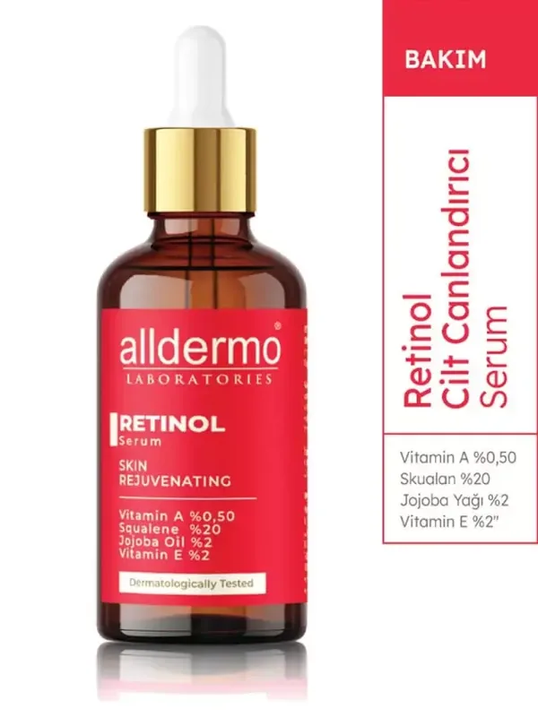 Alldermo Retinol Gece Serumu 30 ml 2
