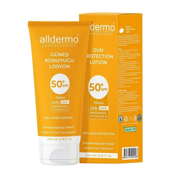 احصل على حماية قصوى من الشمس مع لوشن Alldermo SPF50