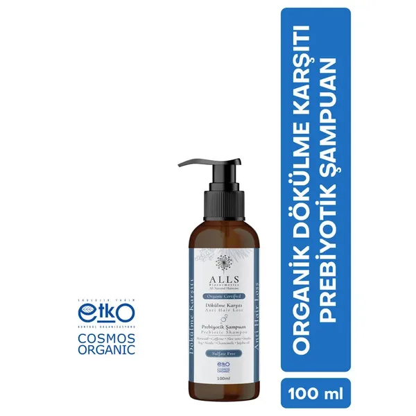 شامبو بروبيوتيك عضوي مضاد لتساقط الشعر 100 مل من أولز بيوكوزمتيكس Alls Biocosmetics 2