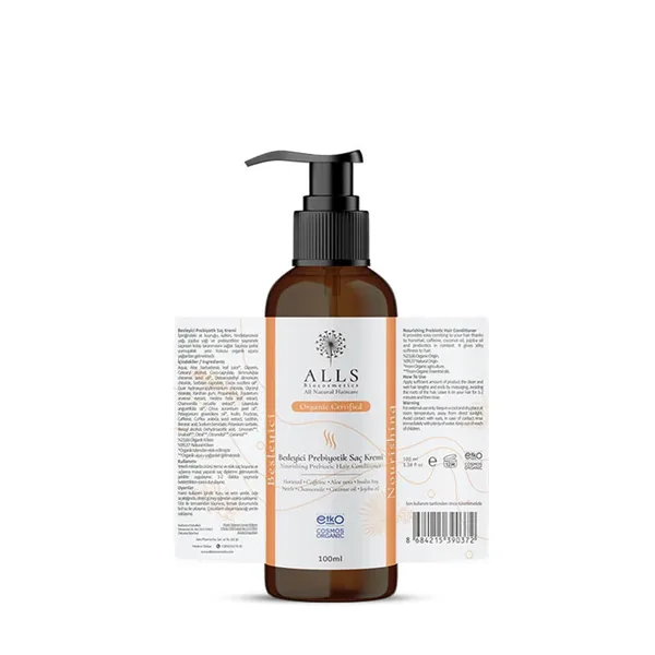 Alls Biocosmetics Organic Nourishing Prebiotic Hair Conditioner 100 ml 4