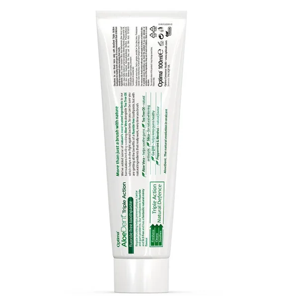 AloeDent Triple Action Zahnpasta - 100ml 2