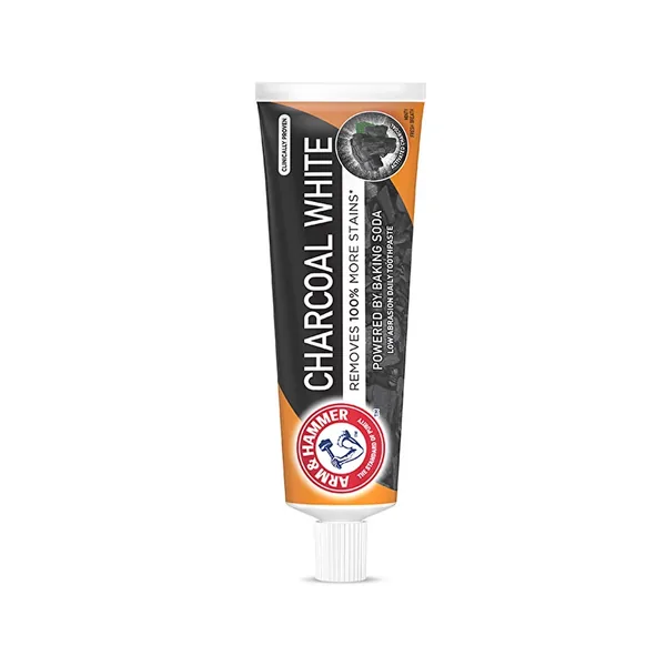 Отбелите зубы до 3 тонов с Arm Hammer Charcoal Sensitive 3