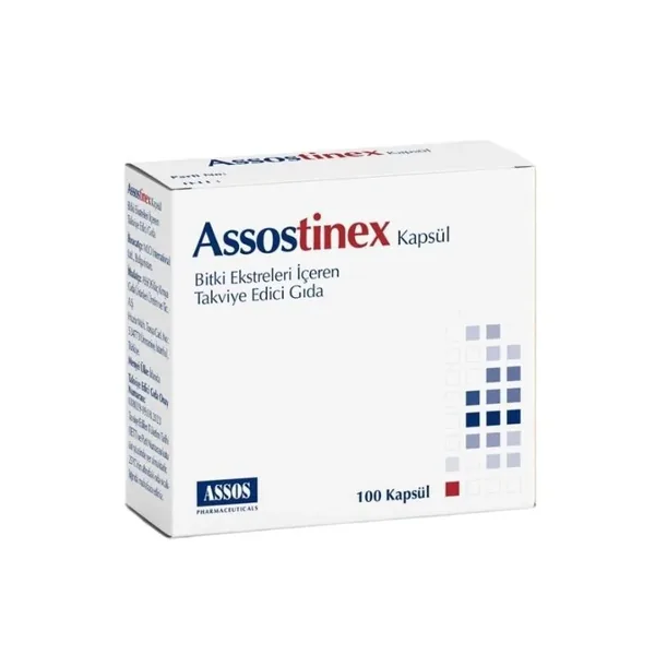 Assostinex Pflanzenextrakt Nahrungsergänzungsmittel - 100 Kapseln