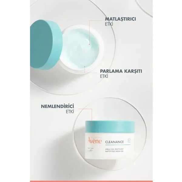 Avene Cleanance Aqua Gel Matifiant 50ml 3