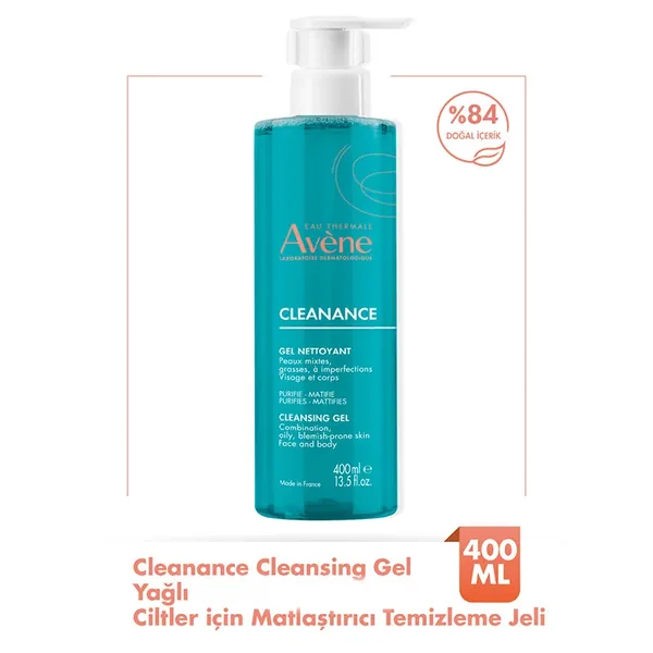 Purifiez & Matifiez : Gel Nettoyant Visage & Corps Avène 2