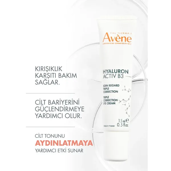 Avene Hyaluron Activ B3 Eye Contour Cream 15 ml 3