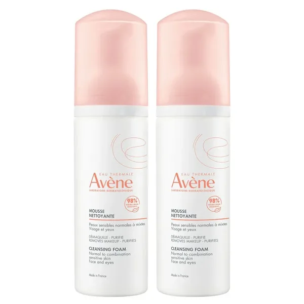Avene Cleansing Foam 2x150ml SET
