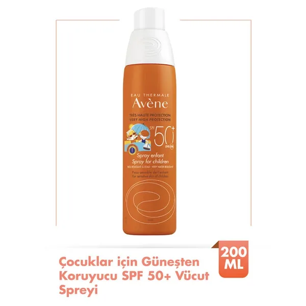 Avene Spf 50+ Children Sun Spray 200ml 2