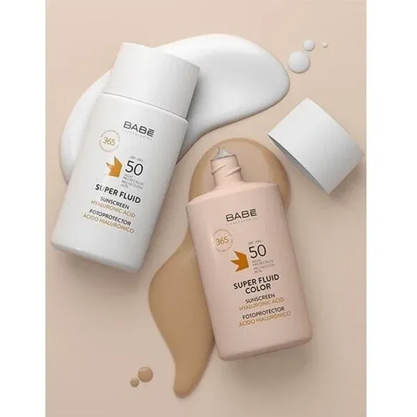 Babe Sun SPF 50 Super Fluid Sunscreen 50 ml - Tinted 3