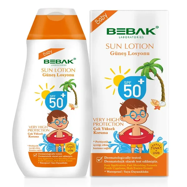 Bebak Baby SPF 50+ Sun Lotion 200 ml