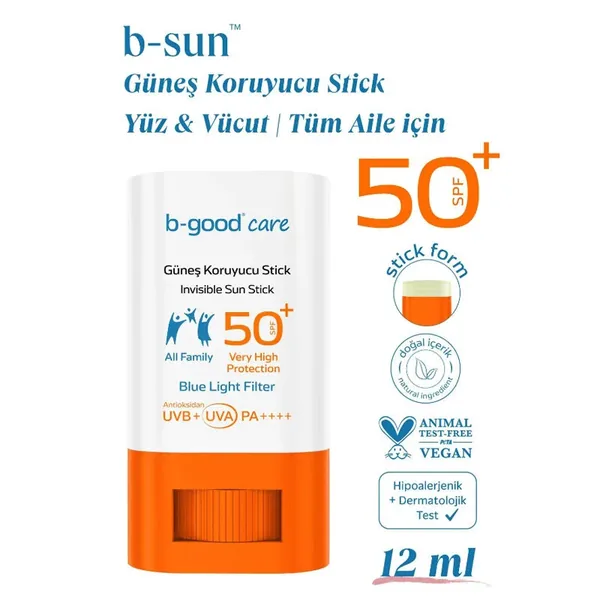 احصل على حماية فائقة وترطيب عميق مع ستيك b-good b-sun SPF50+ 4