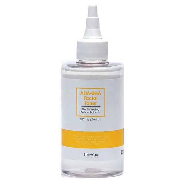 Bibimcos AHA-BHA Facial Toner 200 ml 2