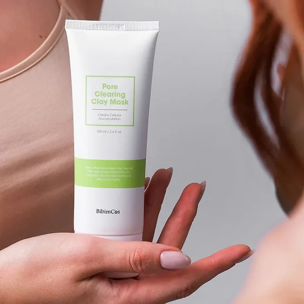 Bibimcos Pore Clearing Clay Mask 100 ml 4