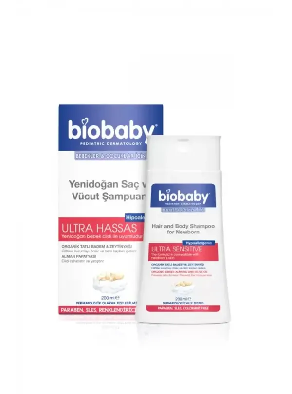 Protégez la peau de bébé avec le Shampoing Biobaby Nouveau-n 2