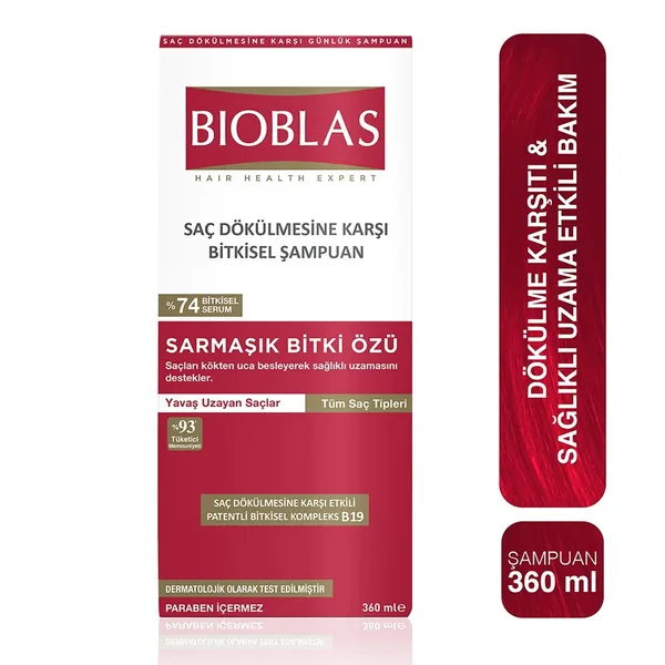 Bioblas Hair Loss Care Shampoo 360 ml 3