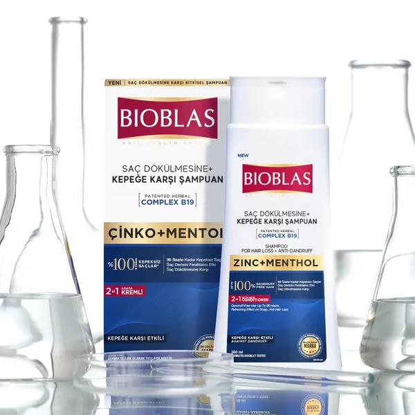 Bioblas Anti-Hair Loss and Dandruff Shampoo 360 ml 2
