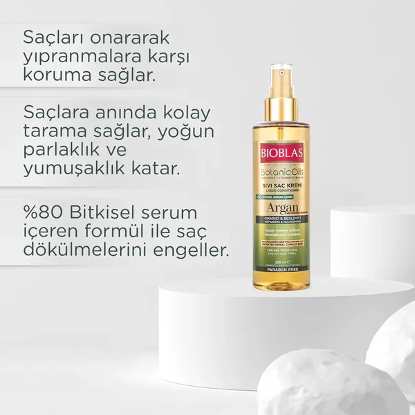 Bioblas Botanic Oils Argan Oil Liquid Hair Conditioner 200 ml 6