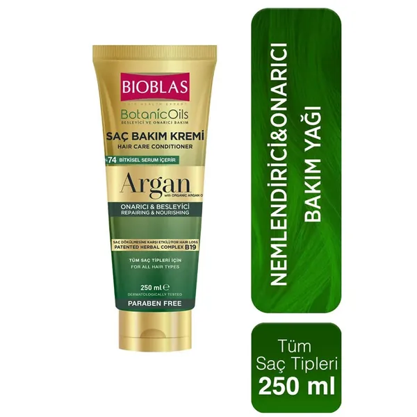 Bioblas Botanics Oil Argan Hair Care Cream 250 ml 3