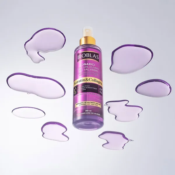 Bioblas Collagen & Keratin Liquid Hair Conditioner 200 ml 2