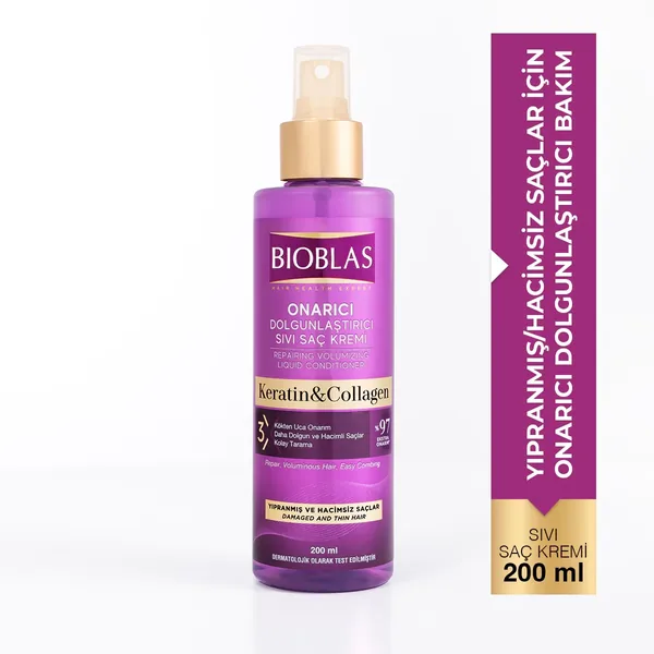 Bioblas Collagen & Keratin Liquid Hair Conditioner 200 ml 5