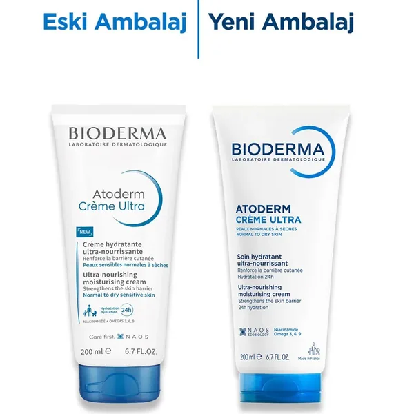 Bioderma Atoderm Ultra Feuchtigkeitscreme 200ml 6