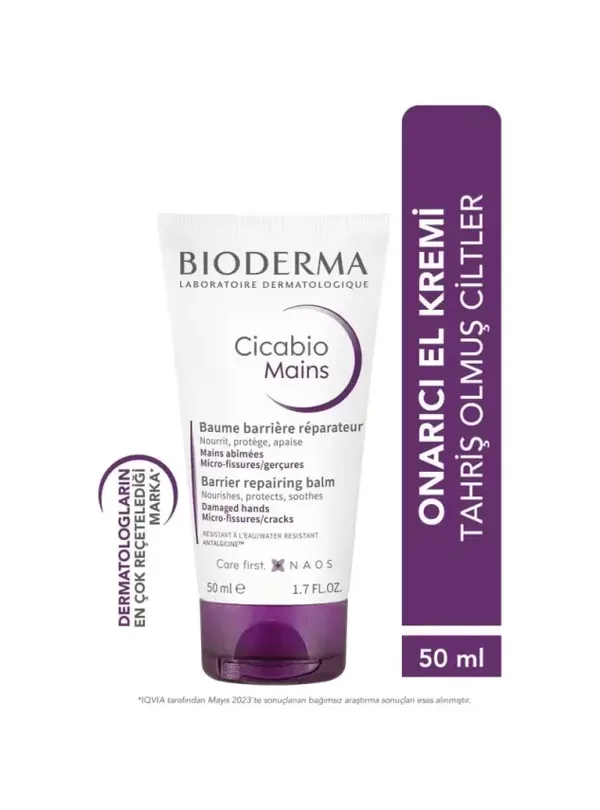 Bioderma Cicabio Hand Cream 50 ml 3