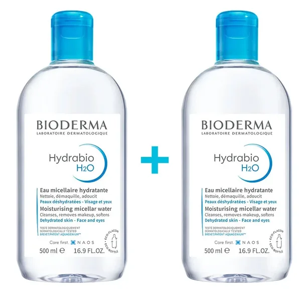 بيوديرما هيدرا بييو H2O 2 × 500 مل Bioderma 2