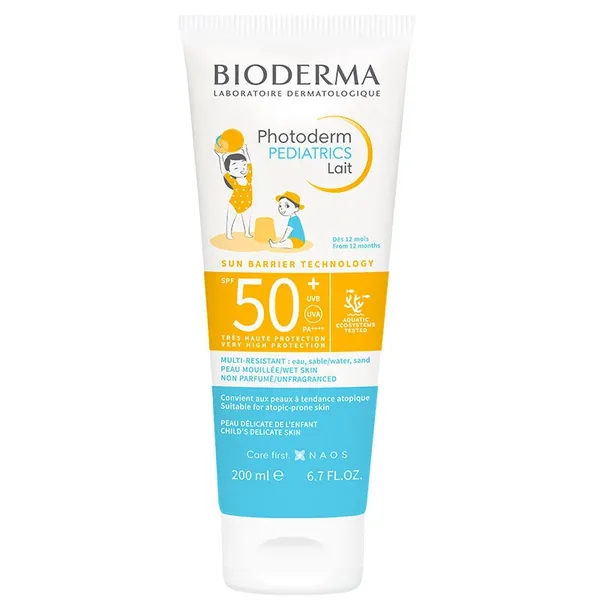 Bioderma Photoderm Pediatrics Lait SPF50+ 200 ml