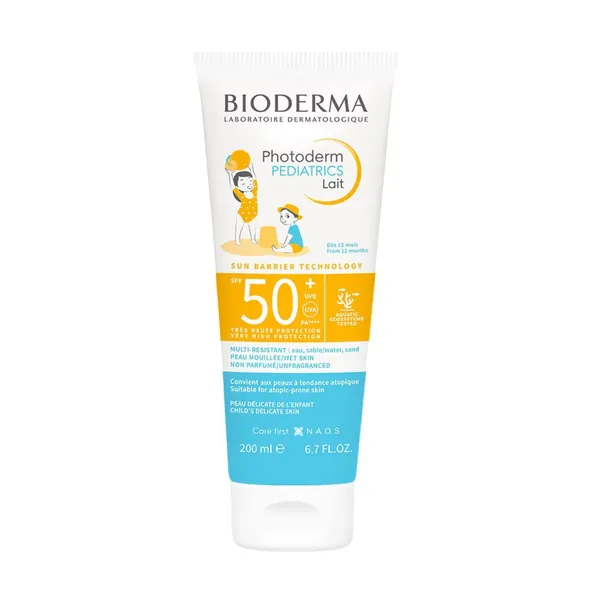 Bioderma Photoderm Pediatrics Lait SPF50+ 200 ml 2