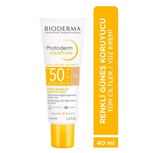 Bioderma Photoderm SPF 50+ Aquafluide Tinted Sunscreen 40 ml - Light 3