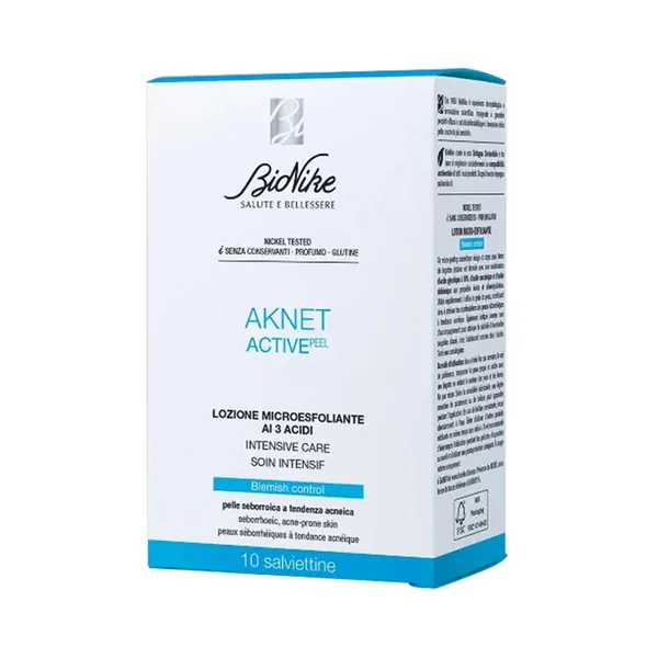 Strahlende Haut: Bionike Aknet Activepeel Lotion für ebenmäß