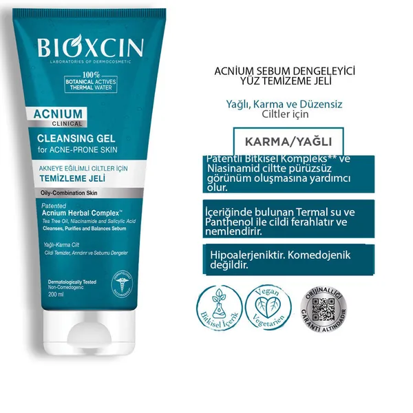 Obtenez une peau nette et matifiée avec Bioxcin Acnium 3