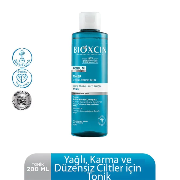 Équilibrez & Purifiez: Tonique Bioxcin Acnium pour Peau Nett