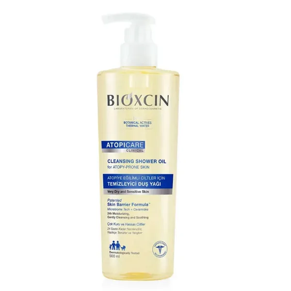Bioxcin Atopicare Cleansing Shower Oil 500 ml - For Extremely Dry Skin