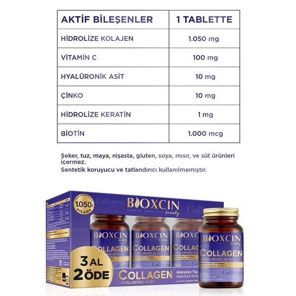 Bioxcin Beauty Collagen Get 3, Pay for 2 4