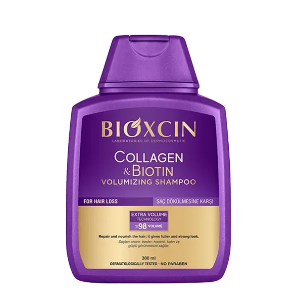 Bioxcin Collagen Biotin Anti-Hair Loss Shampoo 300 ml - Buy 3 Pay 2