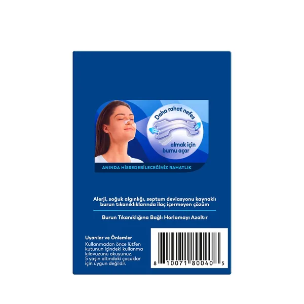 Breathe Right Clear Small/Medium Nasal Strip 10 pcs 3