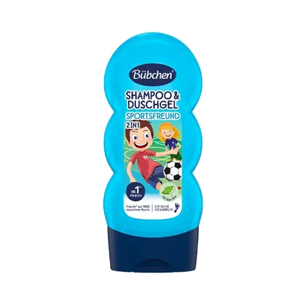 Bübchen Sporty Friend Children's Shampoo and Shower Gel 230 ml
